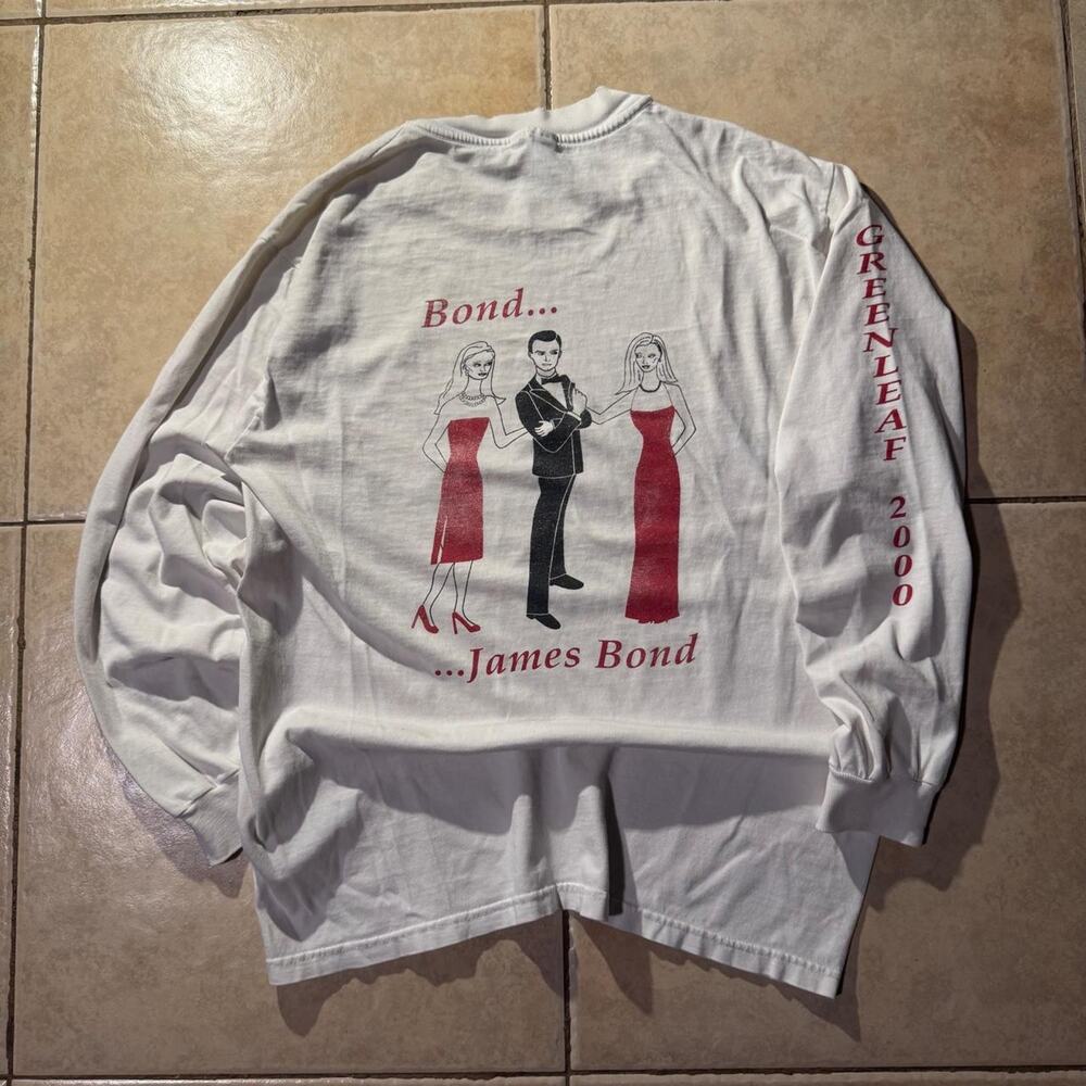 Vintage 2000s james bond 007 tee size in Mens